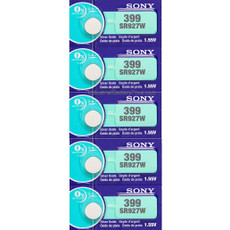 Sony SR927W - 399 Button - Watch Battery (5 Pack)