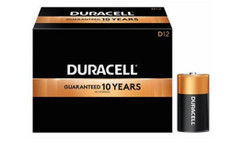 Duracell MN1300 D Cell Coppertop Battery (12 Pieces)
