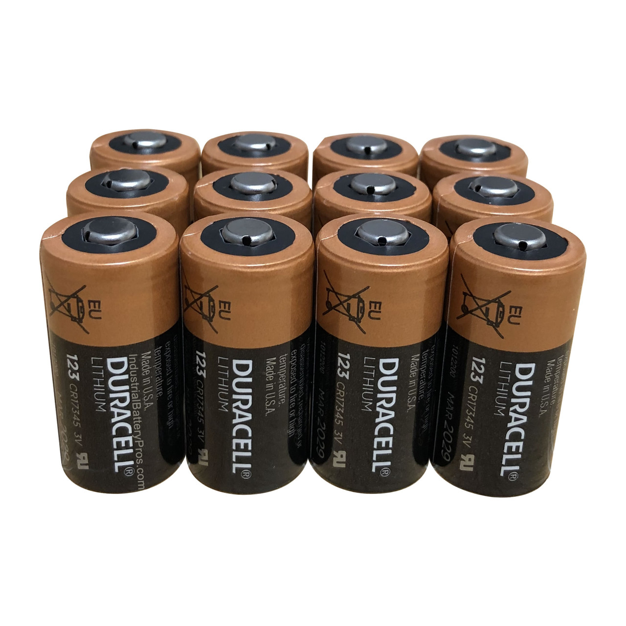 Duracell DL123 - DL123A - DL123ABPK Battery - 3V Lithium Camera Photo
