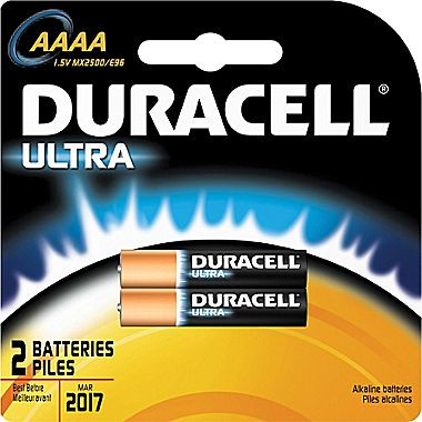 Duracell MX2500 AAAA Batteries (Pack of 2)