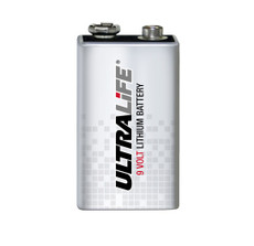 U9VL-J-P - Ultralife 9 Volt Lithium Battery-9V-U9VLJPBK