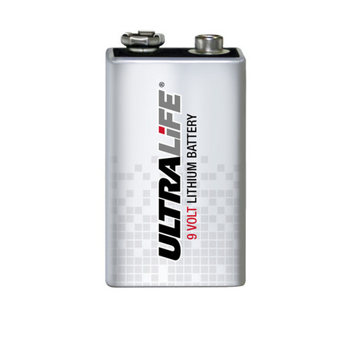 U9VL-J-P - Ultralife 9 Volt Lithium Battery-9V-U9VLJPBK