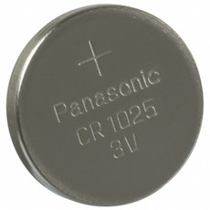 Panasonic CR1025 Battery - 3 Volt 30mAh Lithium Coin Cell