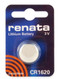 Renata CR1620 Battery - 3 Volt 68mAh Lithium Coin Cell