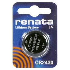 Renata CR2430 3 Volt 285mAh Lithium Coin Cell Battery