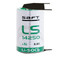 Saft LS14250-3PFRP Battery - 3.6V 1200mAh 1/2AA Lithium - 3 Pins