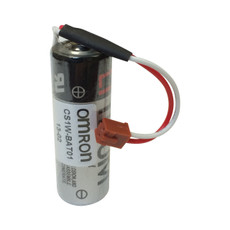 Omron CS1W-BAT01 Battery Replacement (15mm Version) 3.6V 2600mAh Lithium for PLC CNC