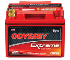 Odyssey PC925MJT Battery - 12V 28 Ah - w/SAE Term. & Metal Jacket