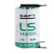 Saft LS14250-3PF Battery - 3.6V 1200mAh 1/2AA Lithium - 3 Pins