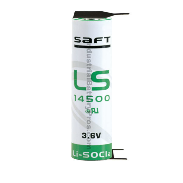 2 x Saft Batterie LS14500 AA Lithium-Thionylchlorid 3,6V 2600mAh