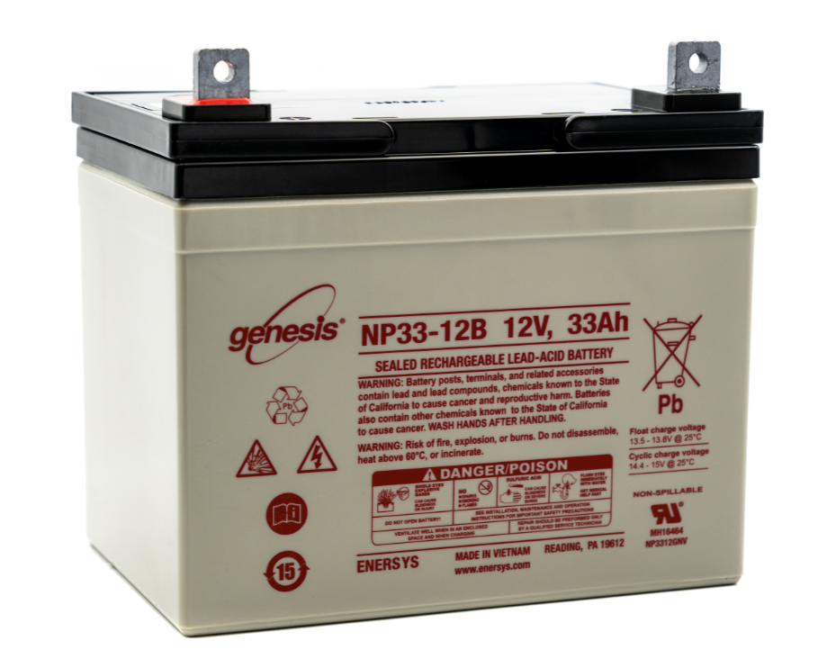 Enersys - Genesis NP33-12B Battery -12 Volt 33 Amp Hour