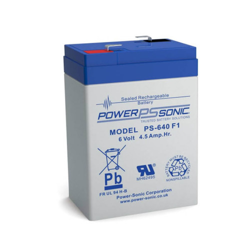 B.B. Battery BP4.5-6 - 6V 4.5Ah AGM - VRLA Rechargeable Battery