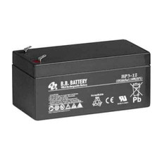 B.B. Battery BP3-12 (.187") - 12V 3Ah AGM - VRLA Rechargeable Battery