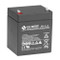 B.B. Battery BP4.5-12 (.250") - 12V 4.5Ah AGM - VRLA Rechargeable Battery