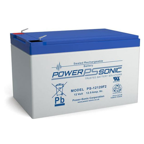 B.B. Battery BP12-12 (.250") - 12V 12Ah AGM - VRLA Rechargeable Battery