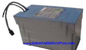 Saft 3841MFE0400 Battery for Medical Cart - Industrial Applications