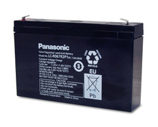 LC-R067R2P1 Panasonic Battery - 6V 7.2Ah Sealed Lead Rechargeable