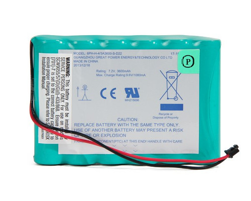 ADT SCW9057G-433 Battery for Security Alarm Panel