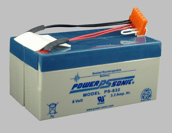 Physio-Control Lifepak 9 Monitor Defibrillator Battery (Powersonic)