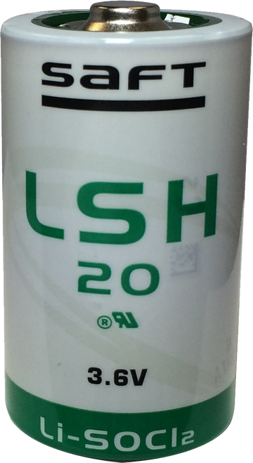 Optex SL-350QFR Battery - LSH20 - 3.6V 13Ah D Cell Lithium