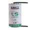 Saft LS33600-STS Battery D Cell Lithium - Solder Tabs