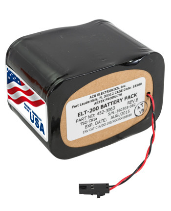 Artex ACR ELT-200 Battery Replacement for EPIRB