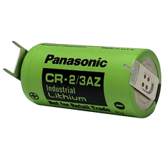 Panasonic CR-2/3AZE2PN Battery (3 Pin - 1 Pos - 1 Neg)
