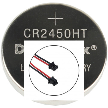 CR2450HT Battery with RD018-4 Connector