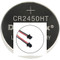 CR2450HT Battery with RD018-4 Connector