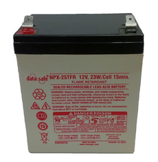Enesys DataSafe NPX-25TFR Battery - 12V 5Ah .250" Flame Retardant