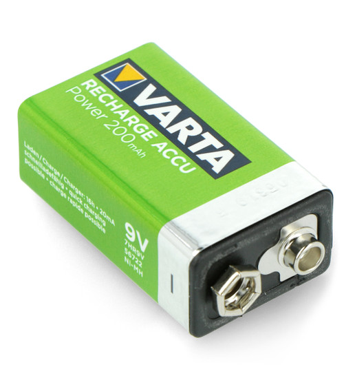 Varta V7/8H 7HR9V E-Block 9V 56722101111 (8.4 Volt) Recharge Accu Power 200mAh