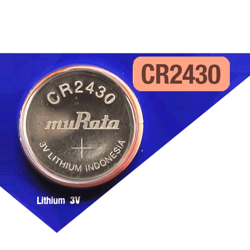 Sony Murata CR2430 Battery - 3V 610mAh Lithium Coin Cell
