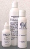 NANO Shampoo and NANO conditioner.  for hair loss treatment
