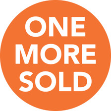 Sold Large Round Sticker - 55cm diameter