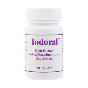 Iodoral -  Iodine (I2) and Iodide (I-) is for optimal thyroid function. Iodine forces bromine out of body stores and may give adverse effects. This is not from Iodine, but from bromine poisoning.