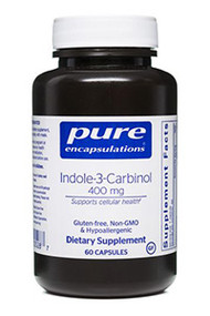 Indole-3-Carbinol (60 caps) 400 mg/cap increases body's ability to get rid of estradiol.  Does NOT contain rosemary.  Rosemary is a potent phytoestrogen.