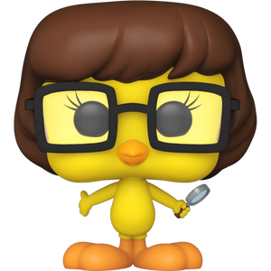 Tweety Bird as Velma Dinkley: Funko POP! Animation x Looney Tunes & Scooby-Doo Vinyl Figure [#1243 / 69428]