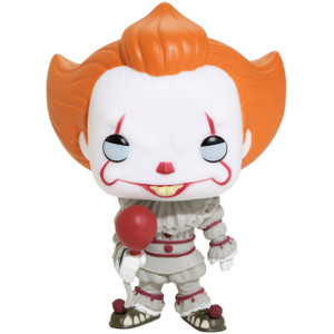 Pennywise [w/ Balloon] (Hot Topic Exclusive): Funko POP! Movies x It Vinyl Figure [#475]