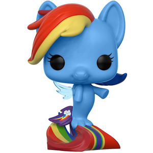 Rainbow Dash Sea Pony: Funko POP! x My Little Pony - The Movie Vinyl Figure [#012]