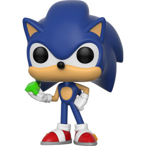 Sonic w/ Emerald: Funko POP! Games x Sonic the Hedgehog Vinyl Figure [#284]