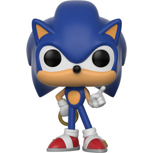 Sonic w/ Ring: Funko POP! Games x Sonic the Hedgehog Vinyl Figure [#283]