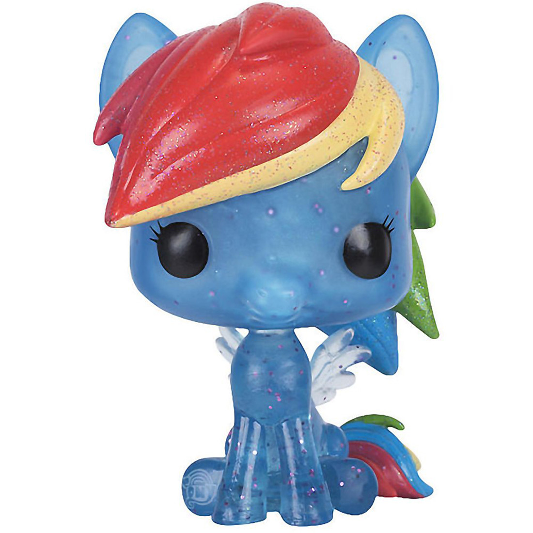 Rainbow Dash [Glitter] (Toys "R" Exclusive): POP! My Little Pony Vinyl Figure [#004 / 10115] - ToysDiva