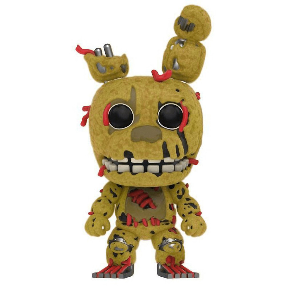 Springtrap [Flocked] (GameStop Exclusive): Funko POP! Games x Five Nights  at Freddy's Vinyl Figure [#110 / 11296]