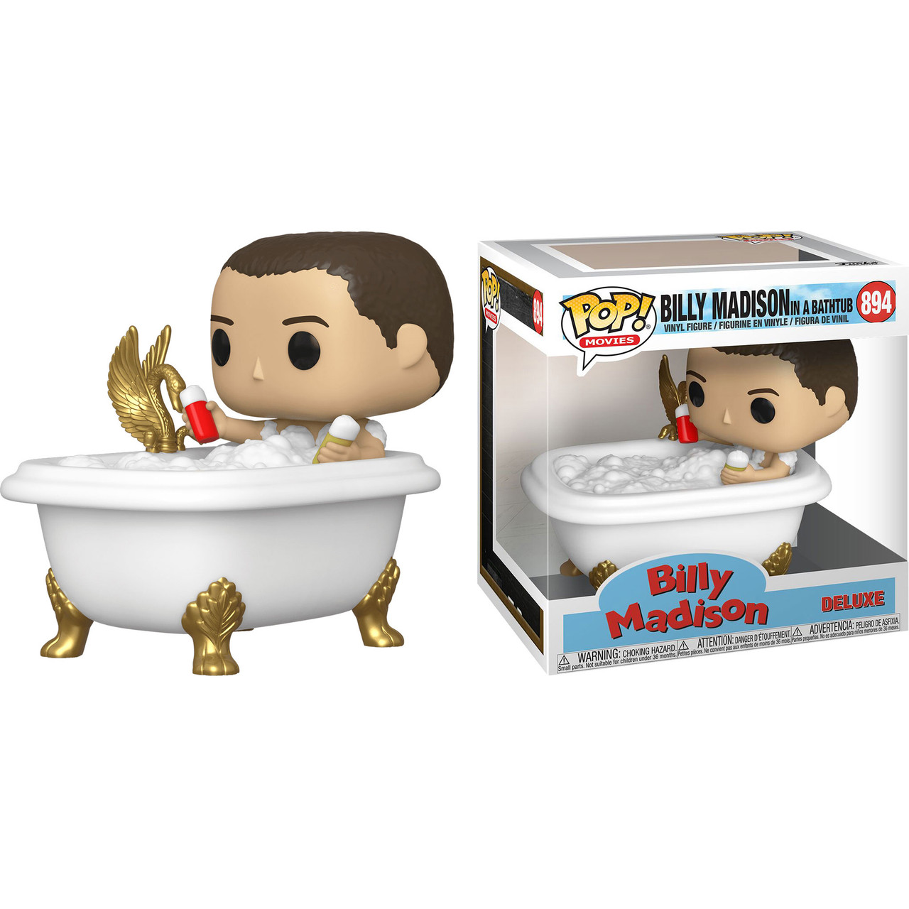46587 Deluxe Billy Madison in Bath Tub Collectible Toy Vinyl Figure Funko POP 