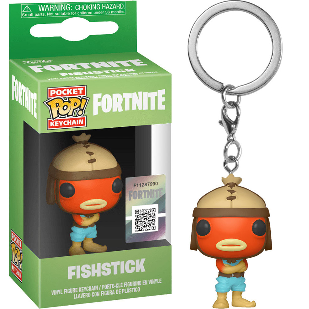 Fishstick: Funko Pocket POP! x Fortnite Mini-Figural Keychain [44755] -  ToysDiva