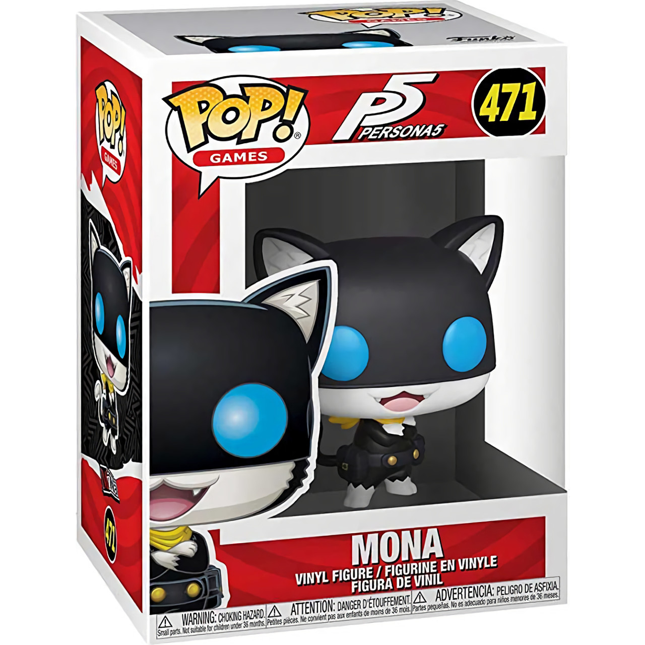 Persona 5 Funko Pop Games Mona Vinyl Figure Item #37405 