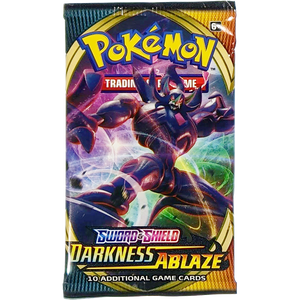 Sword & Shield Darkness Ablaze (Grimmsnarl VMAX Cover Art): Pokemon Trading Card Game Booster Pack (80712 / D)