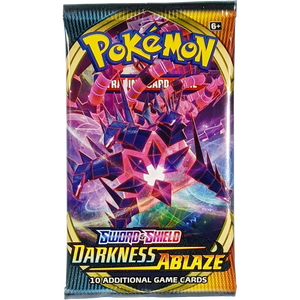 Sword & Shield Darkness Ablaze (Eternatus VMAX Cover Art): Pokemon Trading Card Game Booster Pack (80712 / C)