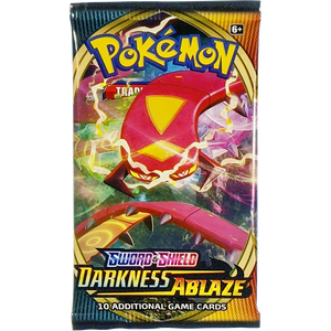 Sword & Shield Darkness Ablaze (Centiskorch VMAX Cover Art): Pokemon Trading Card Game Booster Pack (80712 / A)