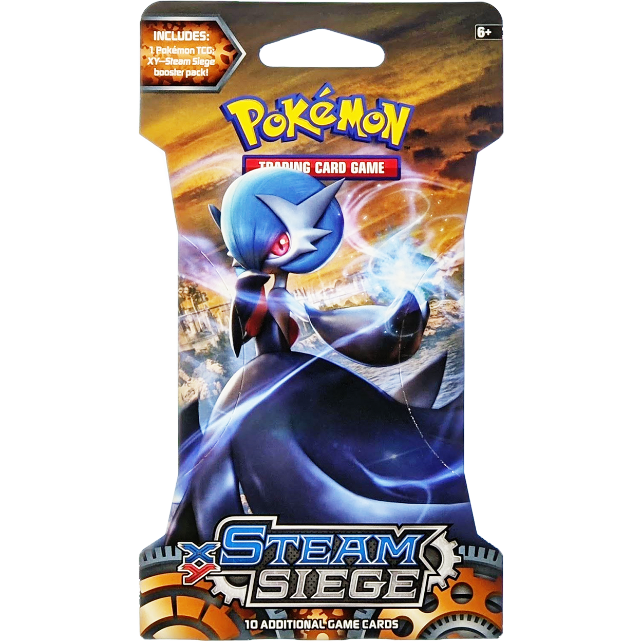 XY Steam Siege (Mega Gardevoir-EX Cover Art): Pokemon Trading Card Game  Booster Pack (80134 / A) - ToysDiva